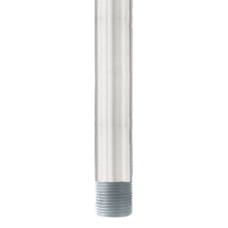 Modern Forms Ceiling Fan Downrod, Brushed Nickel, 24" H x 1" W x 1" D