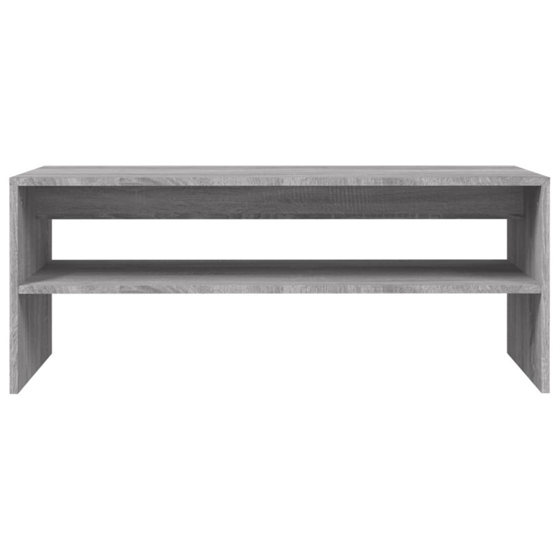 Abell Coffee Table with Storage, Grey Sonoma