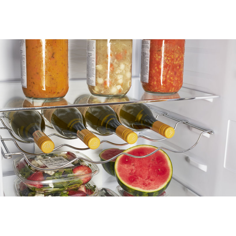 Classic Retro 23.6" Frost-Free 11.7 cu. ft. Energy Star Certified Bottom Freezer Refrigerator, Summer Mint Green