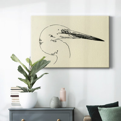 Toile tendue Heron Head I-Gallery