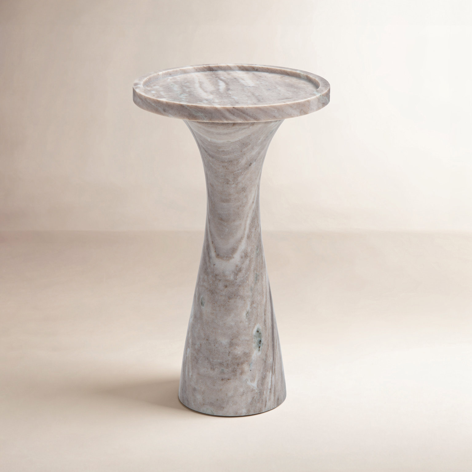 Harper Plant Stand, Beige