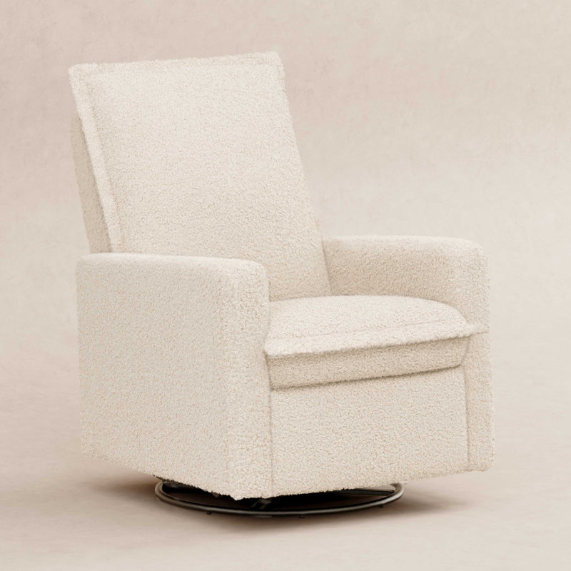 Cali Flange Recliner and Swivel Glider, Tan