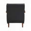 Fauteuil capitonné en polyuréthane
