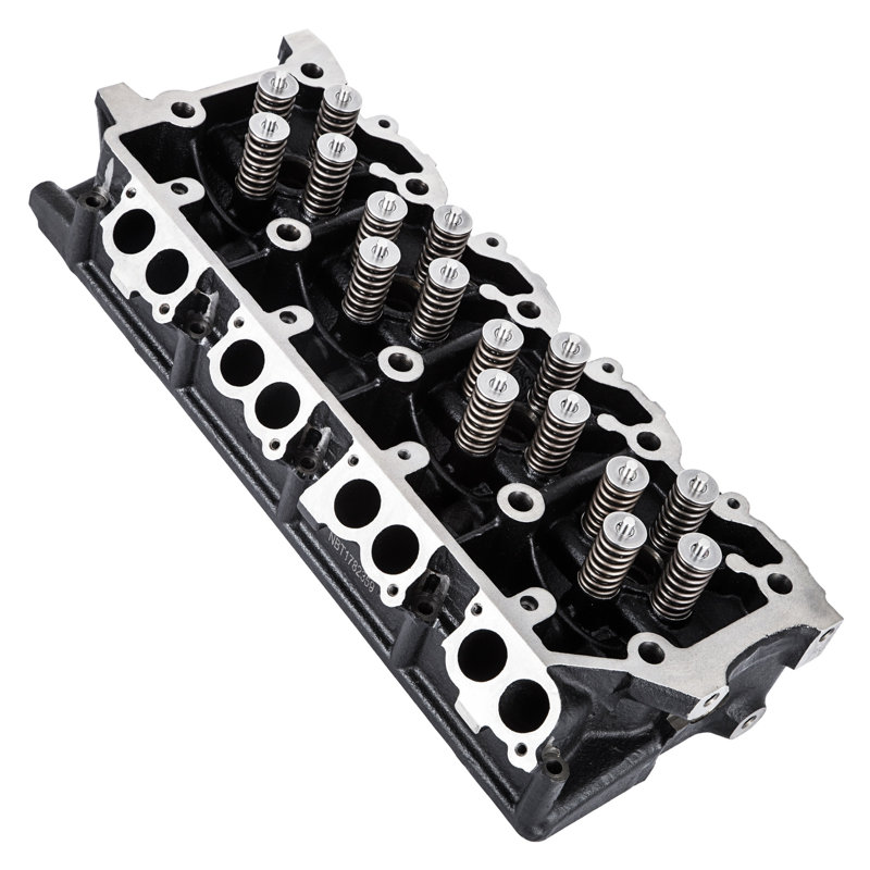 Replacement Cylinder Head for Ford 6.0L Power Stroke Engine, Cast Iron Bare Component