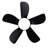 30 In Intergrated Led Ceiling Fan Lighting With Abs Blade-2137442176