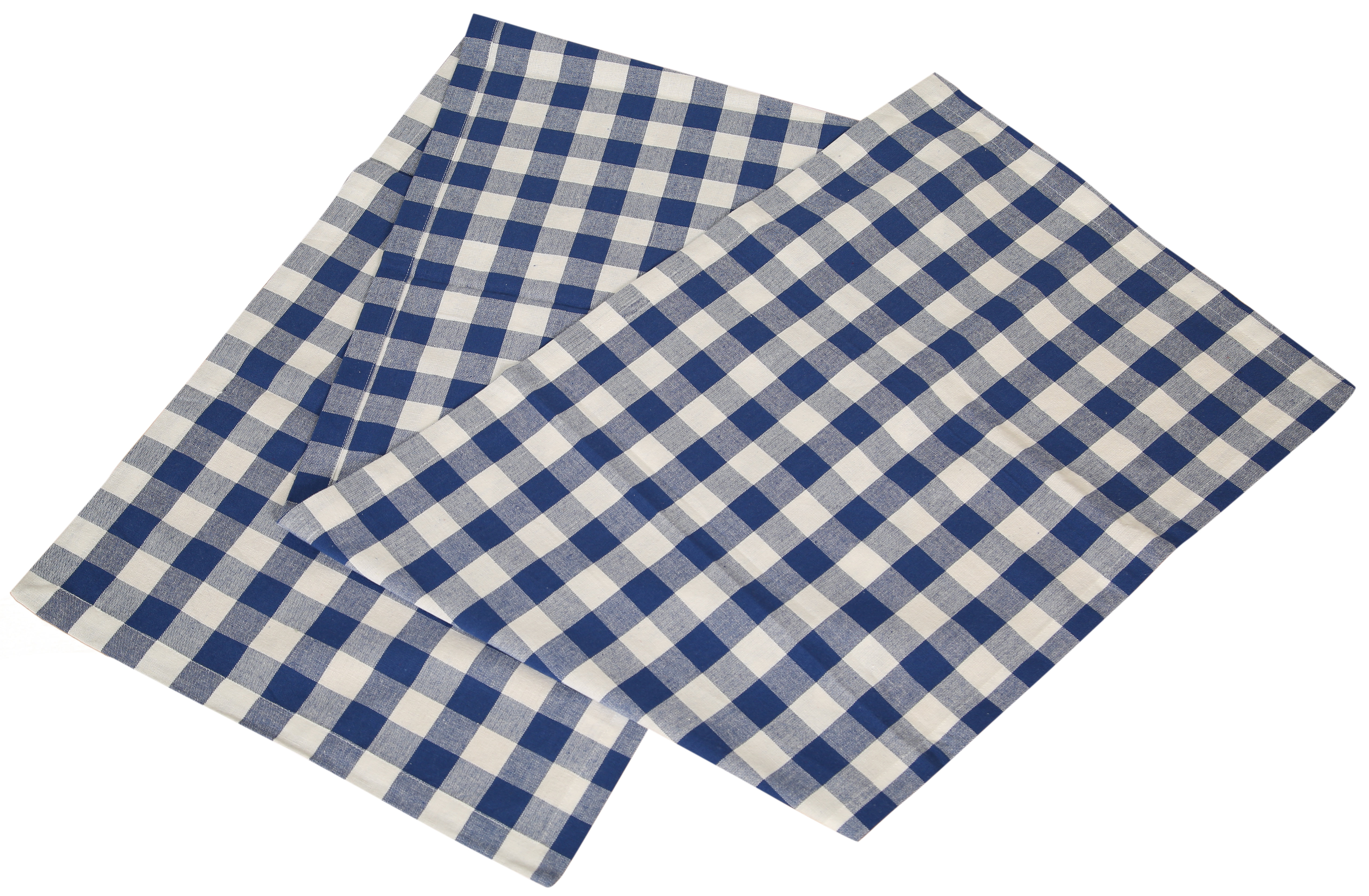 Ebern Designs Alicio Gingham 100% Cotton Table Runner & Reviews | Wayfair