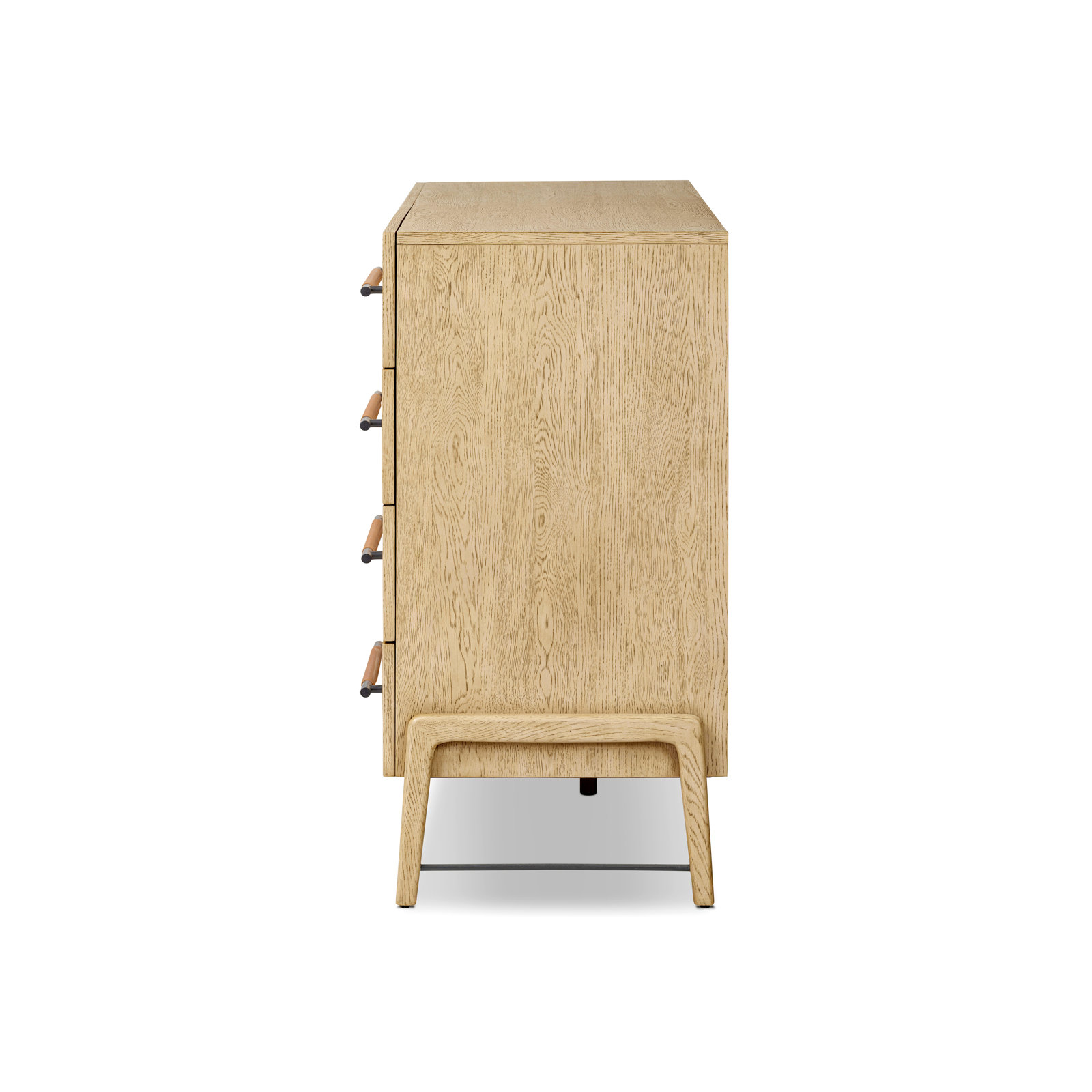 Karsten 8 Drawer Dresser-Yucca Oak Veneer, Yucca Oak