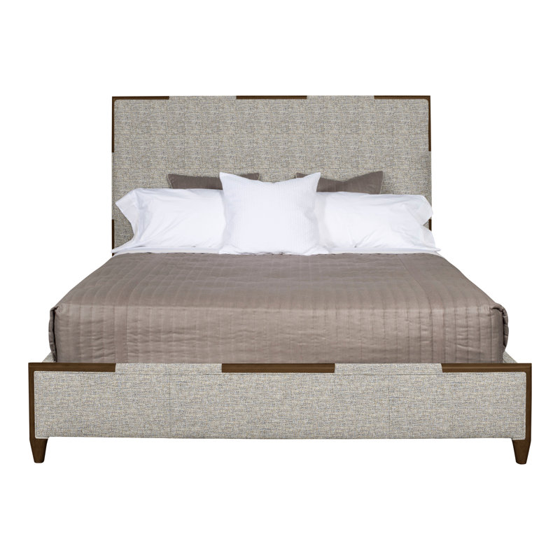 Chatfield By Thom Filicia Solid Wood Bed, King, Impala Storm, Havana