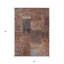 Tapis intérieur lavable 5 pi x 8 pi Patchwork