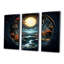 «Dreamy Moonlit Jungle II», art mural abstrait-652720667-652720666