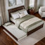 Lit plateforme en bois massif Lamareon avec pied de lit et lit gigogne-1839961393-1852938153