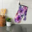 Gant de coton lilas