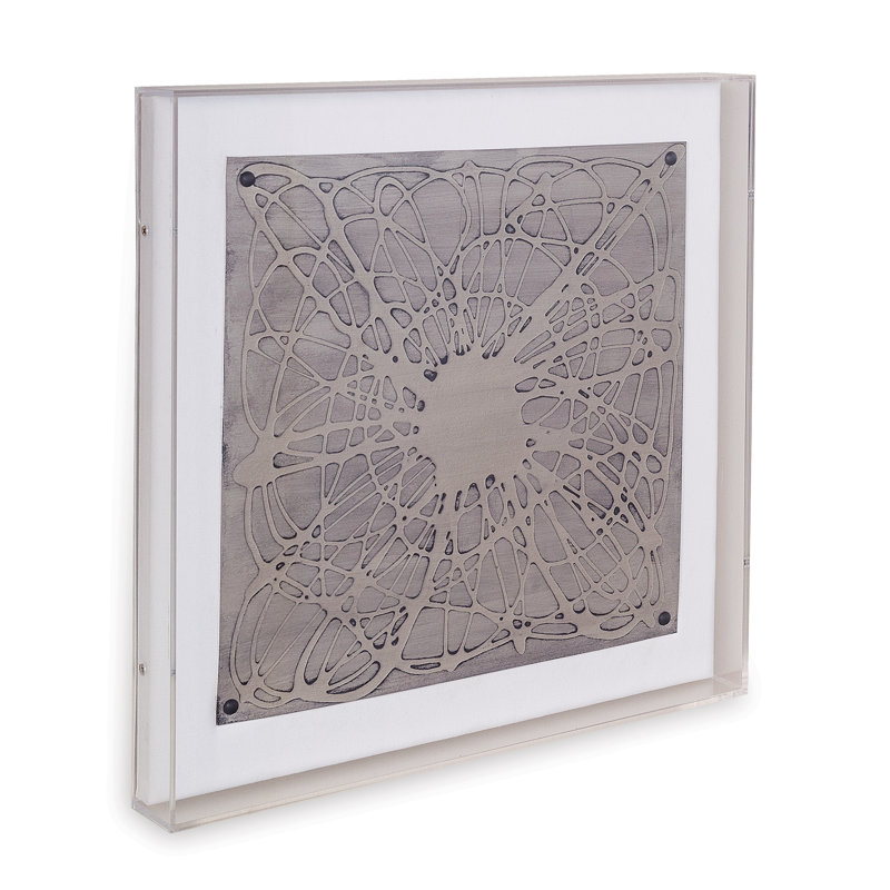 Neuron Print, Silver