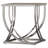 Anjaliyah Glass Top End Table