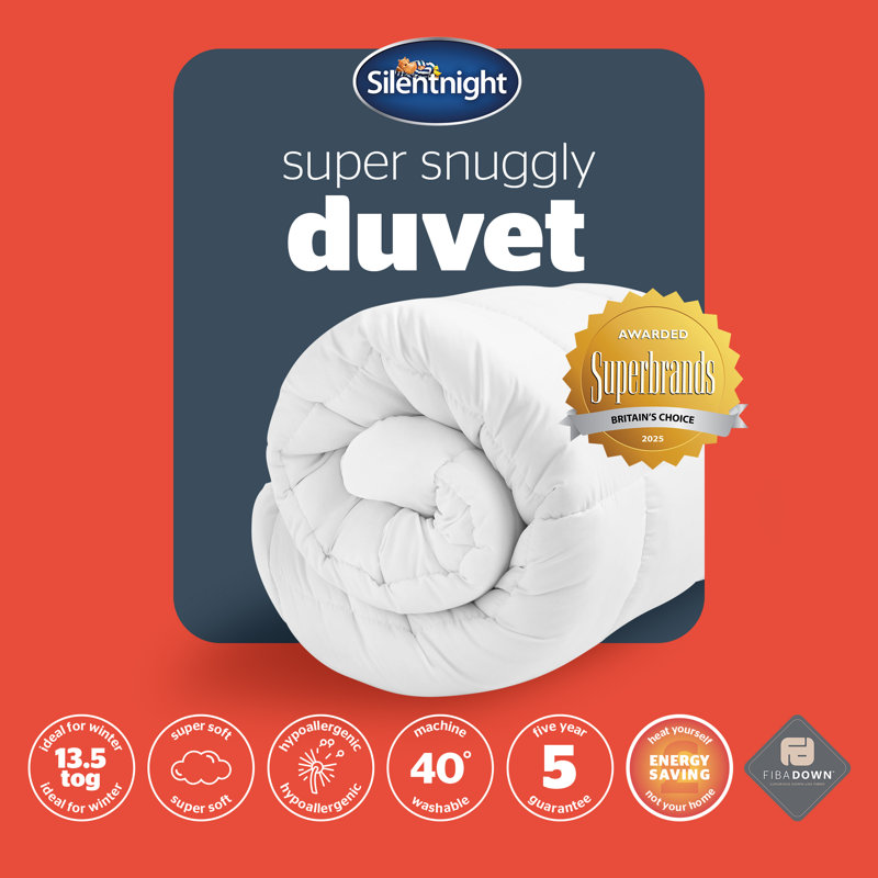 Silentnight Super Snuggly 13.5 Tog Duvet, Single