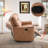 Hogansville 76.77" Wide Modern Comfortable Upholstered Standard Manual Reclining Sofa (Set of 2)