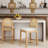 Upholstered Counter Stool-1569547383