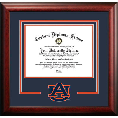 Cadre de diplôme d’esprit auburn tigers NCAA