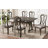 7-piece Dining Table Set With Upholstered Seats-1325035335