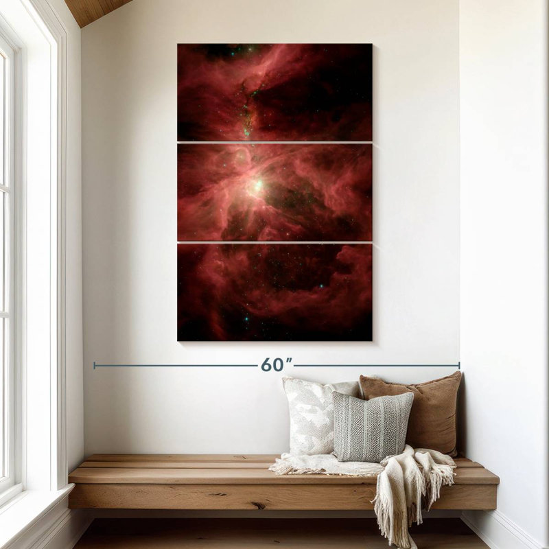Oberle Orion Nebula, 50" H x 32" W