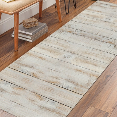 Davanti Vinyl Floor Mat - Wood Collection