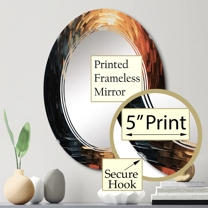 Miroir mural Zionah, 30 po x 20 po