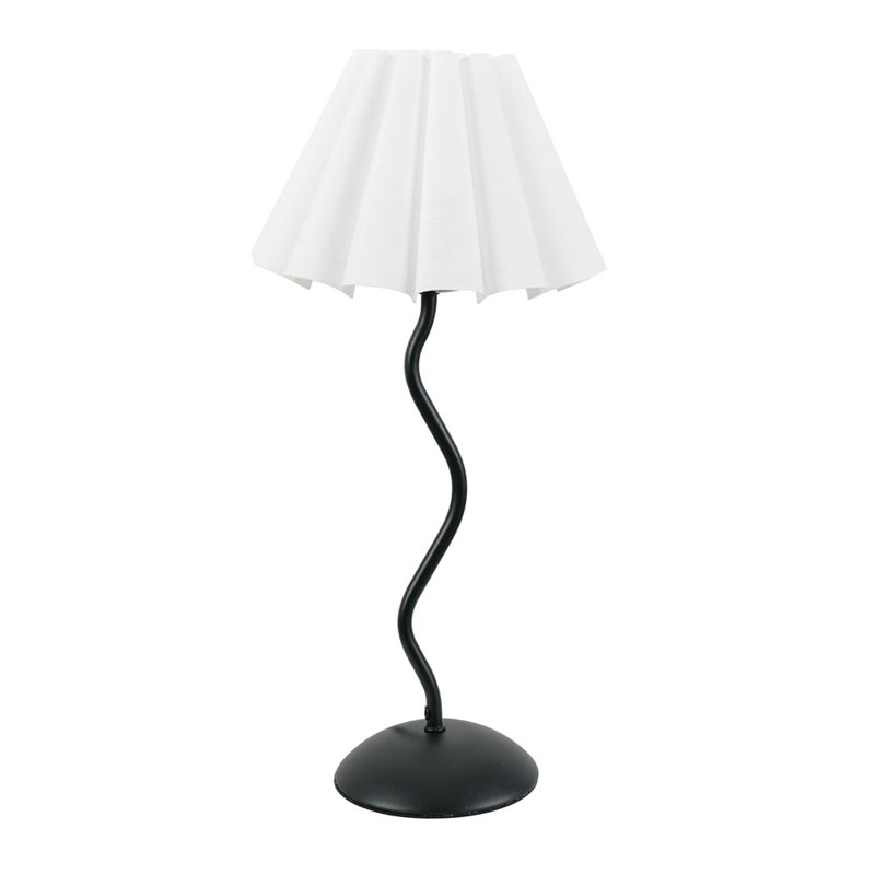 Rushon Metal Table Lamp, Lilac, No