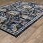 Tapis traditionnel bleu marine / multicolore Gowen-646969373