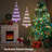 Christmas Decorations Indoor Lights, 2.65Ft LED Christmas Lights, Multicolor Christmas Wall Window Hanging Lights, Battery Operated Holiday Decorative Lights For Outdoor, Garden, Home Décor-114853151