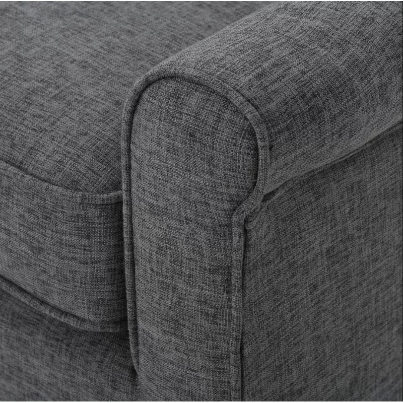 Maslynn Upholstered 49.75'' Reception Loveseat