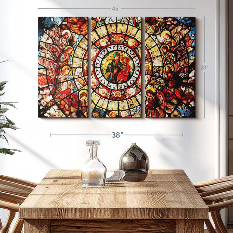 «Church Window» sur, H 28 po x l 45 po x P 1,25 po