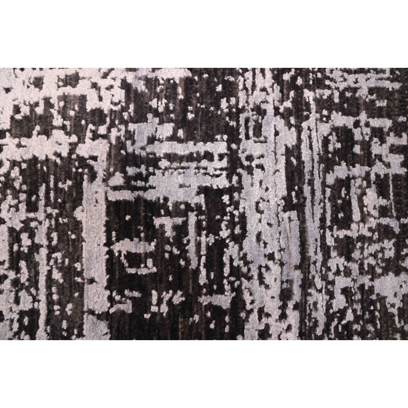 Tapis noir et gris Legacy 8 pi 0 po x 8 pi 0 po