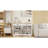 47.95" Buffet Cabinet With 2 Drawers For Dining Room