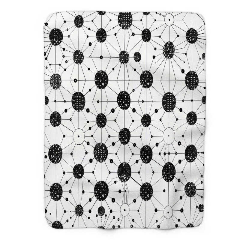 Digital Matrix - 1 Piece Premium Blanket, Queen