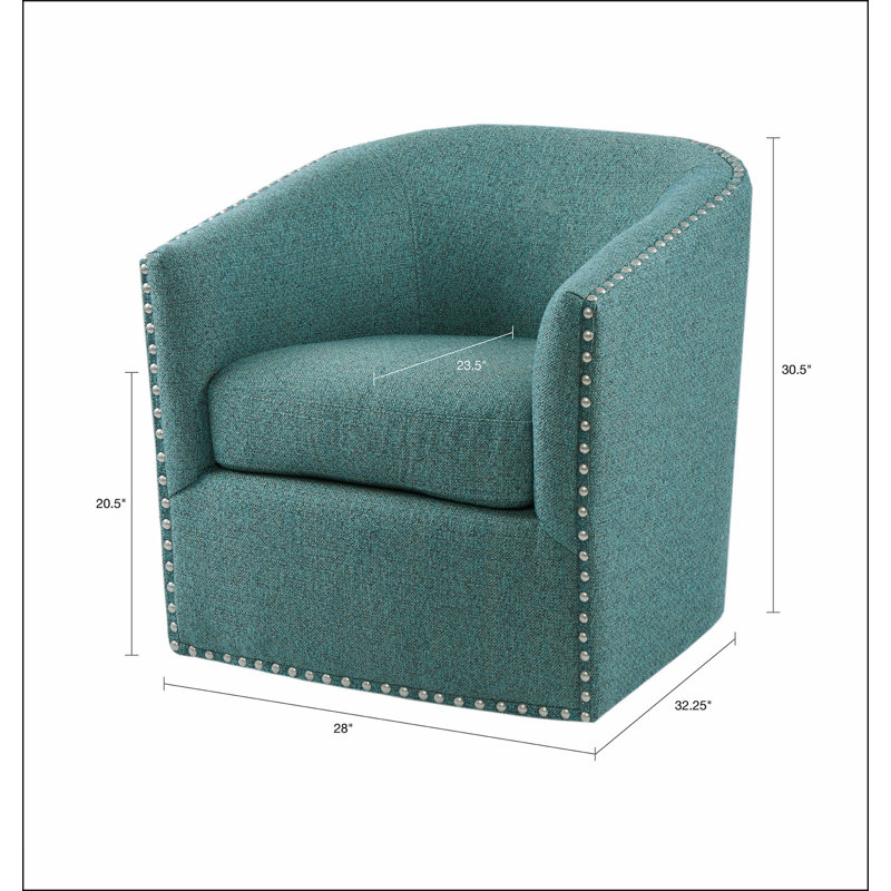 Chaise pivotante Tyler, Vert