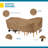 Outdoor Patio Dining Set Cover