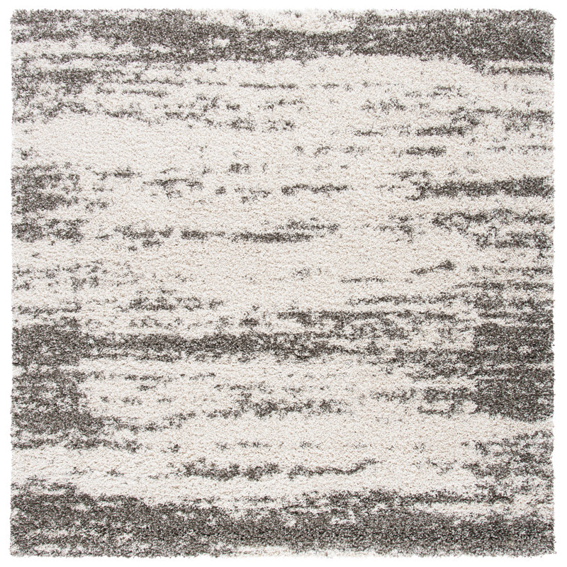 Tapis à poils longs Hudson, Carré 8 pi