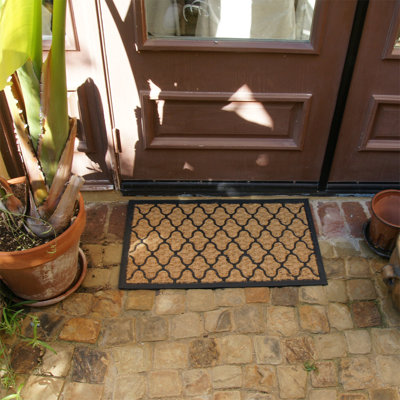 Jardin harmonieux 30 po x 18 po tapis pour porte d’extérieur