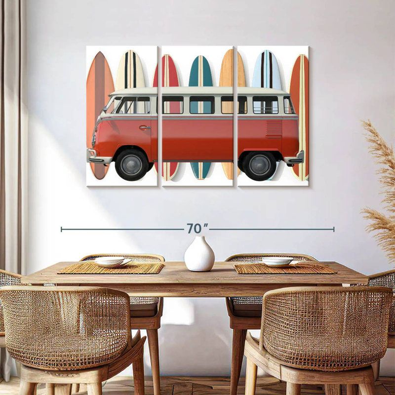 Mehar Surfer Van, 36" H x 57" W