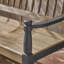 Causeuse d'extérieur en bois 51 po-38634979