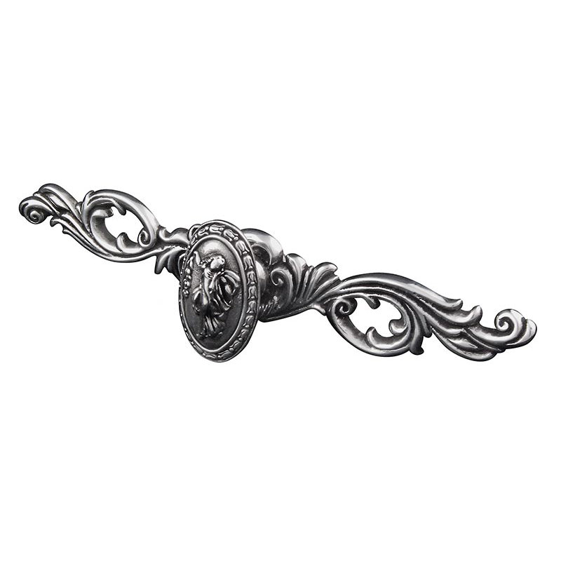 Sforza Novelty Knob, Antique Silver