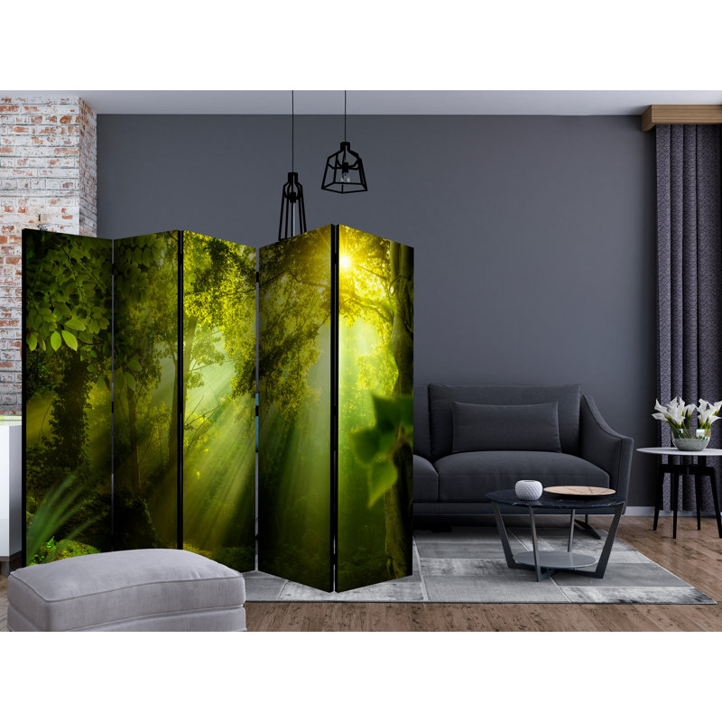 Calloway 172cm H Folding Room Divider, 5