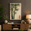 Bamboo Stems Japandi - Wrapped Canvas-1263570033-1263570035