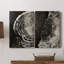 ABSTRACT Series CXC III - Toile tendue avec châssis de qualité supérieure - Prêt à être accroché-108955221