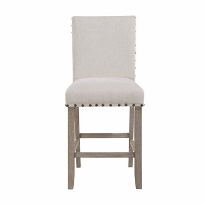 D1622 White Bar Stool Set Of 2