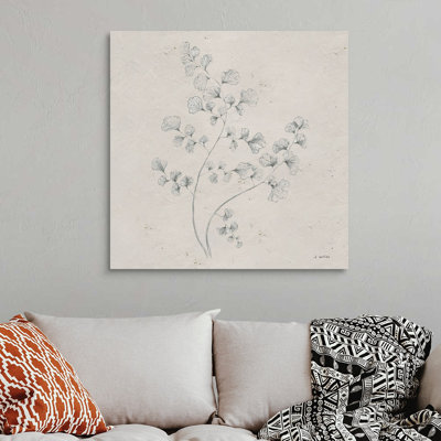 «Soft Summer Sketches IV Sq» par James Wiens - reproduction de dessin sur toile