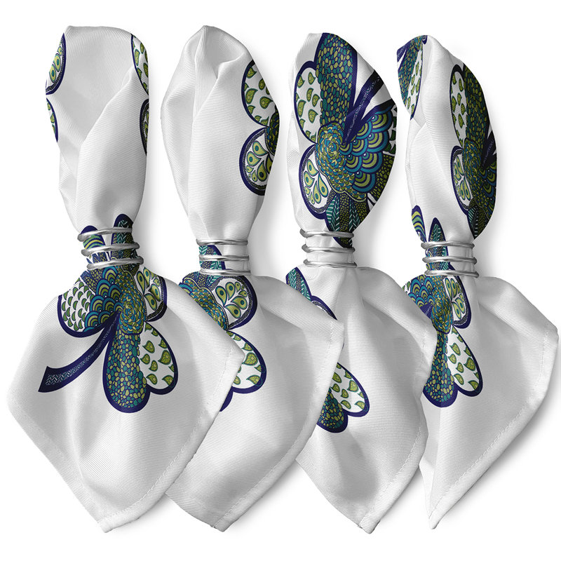 Ensemble de serviettes 4 pièces Bishoy