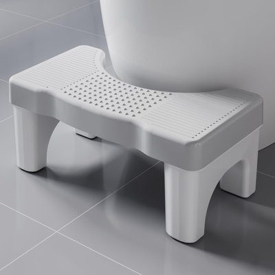 Toilet Stool Poop Stool For Squatting Posture, Portable Plastic Potty Stool For Adults, Toilet Poop Stool Squat Adult, Non-Slip Poop Stool For Bathroo -  SHIRLEY'S OFFICE FURNITURE, LLC, QWB0C5HNH6MZ