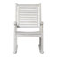 Chaise berçante d'extérieur en bois massif Raiah-626209446