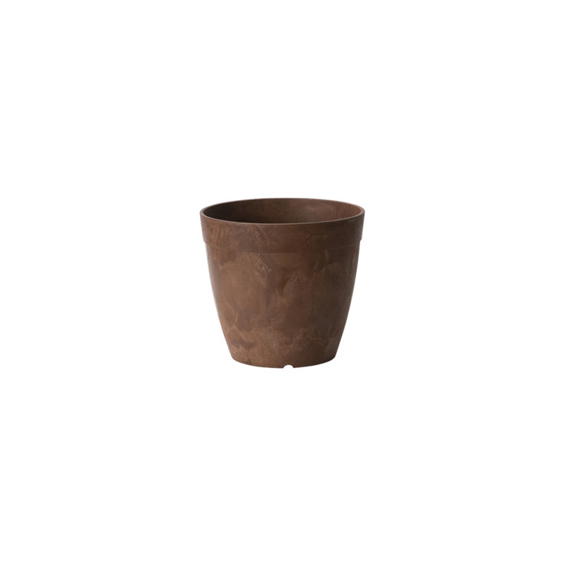 Nashville Pot Planter, 6" H x 6.5" W x 6.5" D, Rust